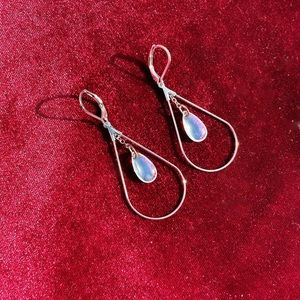 Handmade Hanging Teardrop Earrings